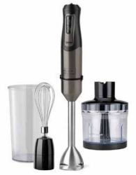Black & Decker BXHBA1200E Batidora de inmersión 1200 W Negro, Transparente (Black & Decker BXHBA1200E NedsÃ¦nkning)