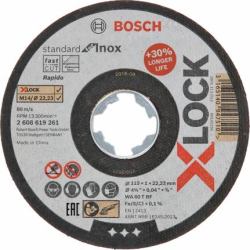 Bosch 2 608 619 261 accesorio para amoladora angular Corte del disco (Bosch X-LOCK Standard for Inox, 115 x)