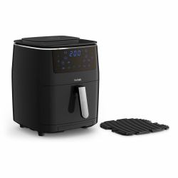 Tefal Easy Fry Grill & Steam FW2018 Sencillo 6,5 L Independiente 1700 W Freidora de aire caliente Negro (Tefal Easy Fry Grill & Steam FW2018 En)