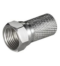 Goobay WEF 7 C 20mm Cu BIG NUT Plata 
