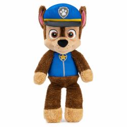 PAW Patrol GUND, , juguete de peluche oficial de Chase Take Along Buddy, animal de peluche de primera calidad para niños a partir de 1 año, azul y marrón, 33 cm (GUND PAW Patrol Take Along Chase)
