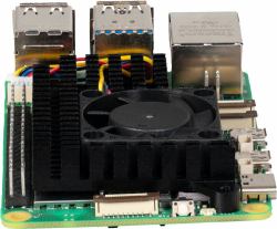 Joy-iT RB-HEATSINK5 accessorio per scheda di sviluppo Radiatore Nero (Joy-iT RB-HEATSINK5 udviklingsboard -)