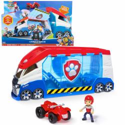 PAW Patrol Patrulla Canina - Pack Coche Patroller Transformable, Figura Ryder y Coche Todoterreno - Patrulla Canina Juguetes - Juguetes Niños 3 años + - Regalo Niño 3 años + - (PAW Patrol Launc...