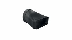 Neff Z861SI0 accesorio para campana de estufa (Neff Z861SI0 - rektangulÃ¦r til rund ov)