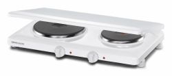 Rommelsbacher THL 3097/A hobs Blanco Encimera Hornillo eléctrico / Placa eléctrica 2 zona[s] (Rommelsbacher THL 3097/A kogeplade Hvi)