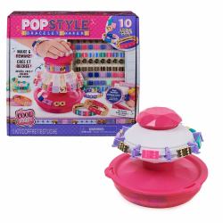 Cool Maker - Popstyle Bracelet Maker | Kit Para Hacer Pulseras De La Amistad | Juguetes Para Niñas Con 1 Máquina Con Almacenamiento, 170 Cuentas Y 22 Gomas Elásticas | Regalo Niña 8 Años O Má...