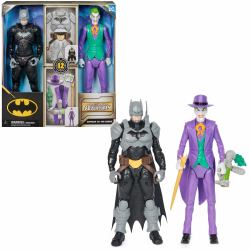 DC Comics , Batman Adventures, conjunto de figuras de acción de Batman Adventures Batman vs The Joker, 2 figuras, 12 accesorios de armadura, juguete de superhéroes para niños y niñas de 30 cm (...