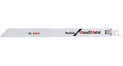Bosch 2 608 657 559 hoja de sierra de calar, de sierra de marquetería y de sierra recíproca Hoja de sierra de sable Bimetálico 1 pieza[s] (Bosch flexible for Wood and Metal S 11)