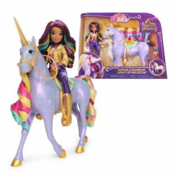 Academia Unicornio - Muñeca Sophia, Figura Interactiva Estrella 'Wildstar' con Luces y Sonidos + Accesorios - Unicornios para Niñas - Juguetes Niña 4 años + (Unicorn Academy Sophia & Rainbow Li...