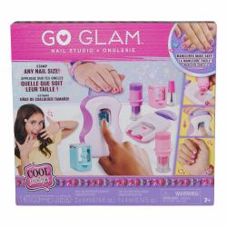 Cool Maker - Go Glam Nail Studio - KIT MANICURA PARA NIÑAS: Crea 200 Uñas con 4 Diseños Diferentes - Manualidades - Juguetes Niñas 7 Años + (Cool Maker GO GLAM Studio Nail Kit)