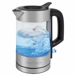 ProfiCook PC-WKS 1229 G tetera eléctrica 1 L 1600 W Acero inoxidable, Transparente (ProfiCook PC-WKS 1229 G elkedel 1 L 16)