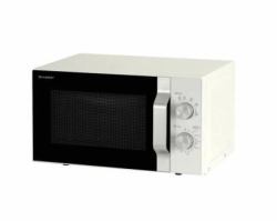 Sharp R204WA microondas Plata, Blanco Solo microondas Encimera 20 L 800 W (Sharp R204WA mikrobÃ¸lgeovn SÃ¸lv, Hvid)