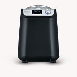Severin EZ 7407 máquina para helados Compresor de helados 1,2 L 135 W Negro, Acero inoxidable (Seve Eismaschine EZ 7407 1,2l)
