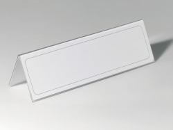 Durable 8053-19 portanombre no metálico Transparente (Durable Place Name Holder 105x297mm [25])