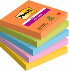 3M 7100258933 nota autoadhesiva Plaza Multicolor 90 hojas Autoadhesivo (3M 7100258933 selvklÃ¦bende huskeseddel)
