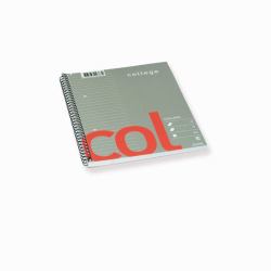 Bantex Col cuaderno y block A5 70 hojas Gris, Rojo (Bantex Col blok og notesblok A5 70 ark)
