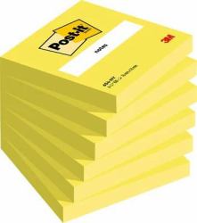 3M 7100180386 nota autoadhesiva Plaza Amarillo 100 hojas Autoadhesivo (3M 7100180386 selvklÃ¦bende huskeseddel)