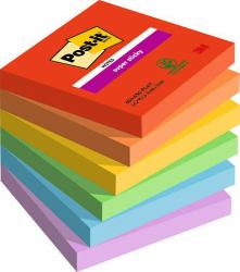 3M 7100258795 nota autoadhesiva Plaza Multicolor 90 hojas Autoadhesivo (3M 7100258795 selvklÃ¦bende huskeseddel)