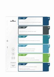 Durable 679427 lengüeta de índice Separador en blanco con pestaña Polipropileno [PP] Multicolor (Durable 6 Part Numbered Index Divider)