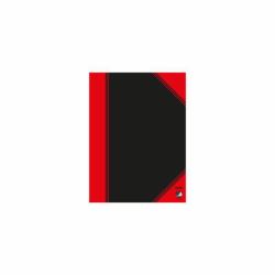 Bantex 100302825 cuaderno y block A6 96 hojas Negro, Rojo (Bantex 100302825 blok og notesblok A6)