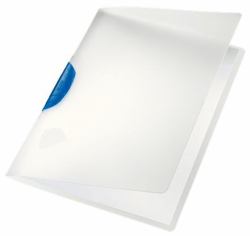 Esselte ColorClip archivador Polipropileno [PP] Azul, Translúcido (Esselte ColorClip omslag til rapport P)