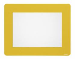 Durable 180804 símbolo autoadhesivo Amarillo (Durable Removable A4 Floor Frame [10])