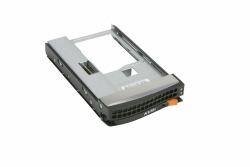 Supermicro MCP-220-00138-0B parte carcasa de ordenador Bandeja para disco duro (Tool-less Black gen-5 3.5-to-2.5 NVMe drive tray, Orange tab)