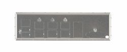 Supermicro MCP-260-00098-0N parte carcasa de ordenador Escudo I/O (Standard I/O Shield for A2SDi-TP8F with EMI Gasket,RoHS)