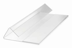 Durable 116119 soporte de etiqueta 10 pieza[s] (Durable Hard Cover Pocket 1/2 A5 Clear [10])