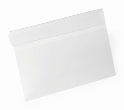 Durable 116219 soporte de etiqueta 10 pieza[s] (Durable Hard Cover Pocket A5 Clear [10])