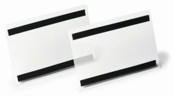 Durable 119819 soporte de etiqueta 10 pieza[s] (Durable Magnetic Pocket A5 Clear [10])