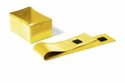 Durable 172404 soporte de etiqueta 50 pieza[s] Autoadhesivo (Durable Pallet Foot Sleeve Yellow [50])