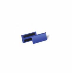 Durable 174107 soporte de etiqueta 50 pieza[s] (Durable Magnetic Pocket 100x38mm Blue [50])