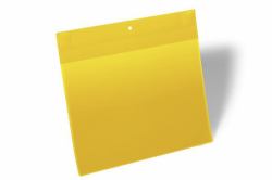 Durable 174804 soporte de etiqueta 10 pieza[s] (Durable Neodym Magnetic Pocket A4 Yellow [10])