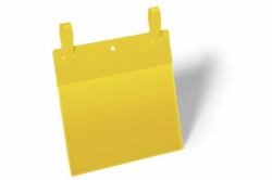 Durable 174904 soporte de etiqueta 50 pieza[s] (Durable Straped Pocket A5 Yellow [50])