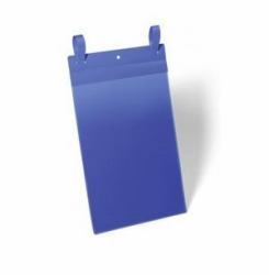 Durable 1750 07 soporte de etiqueta 50 pieza[s] (Durable Straped Pocket A4 Blue [50])