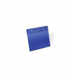 Durable 175407 soporte de etiqueta 50 pieza[s] (Durable Wire Hanger Pocket A4 Blue [50])