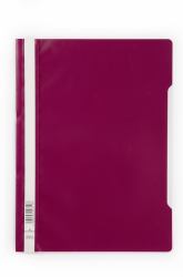 Durable 257335 archivador Polipropileno [PP] Borgoña (Durable Clear View A4 Folder Red [50])