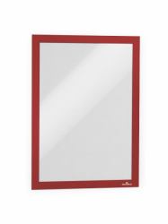 Durable 489903 marco magnético A4 Rojo (Durable DURAFRAME Adhesive A4 Red)