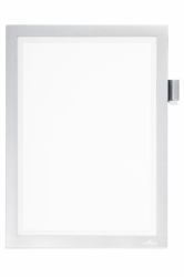 Durable duraframe magnetisch kader Note A4, zilver protector de escritorio Plata (Duraframe Magnetisch Kader - Note A4, Zilver Desk Pad - Silver - Warranty: 12M)