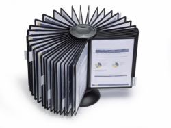 Durable 5633-01 soporte para mostrar documentos Escritorio Retrato A4 (Durable SHERPA CAROUSEL TABLE 40 Black)