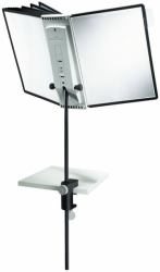 Durable Sherpa desk clamp 10 complete soporte para mostrar documentos Escritorio Retrato A4 (Durable SHERPA Desk Clamp 10 Black)