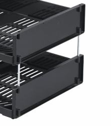 Durable 1700132001 accesorio de bandeja de escritorio (Durable OPTIMO Letter Tray Risers [4])
