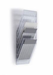 Durable FLEXIBOXX estantería para libros 6 estanterías Transparente (Durable FLEXIBOXX 6 A4 Portrait Clear)