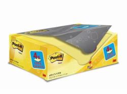3M 7100172334 nota autoadhesiva Rectángulo Amarillo 100 hojas Autoadhesivo (Post-itÂ® Notes Canary Yellow 76 mm x 127 mm Promo Pack 100 Sheets/Pad 16 + 4 FREE Pads/Pack 100% PEFC SGSCH-PEFC-COC-...