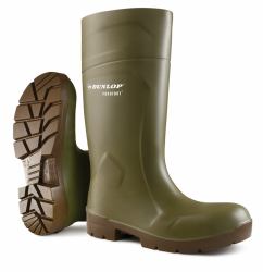 Dunlop Purofort Multigrip Safety Green 11