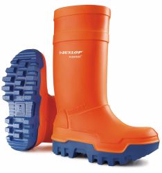 Dunlop PUROFORT THERMO+ WELLINGTON ORG 8 (Dunlop Purofort Thermo+ Full Safety Wellington Orange 08)