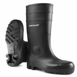Dunlop PROTOMASTER WELLINGTON 1PR BLK 6.5 (Dunlop Protomaster Full Safety PVC Wellington Black 06.5)