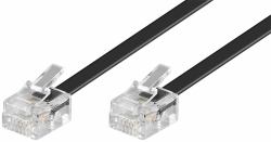 Goobay 50317 cable telefónico 3 m Negro 