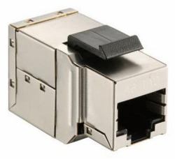 Equip 125590 módulo de conector de red (Cat.6 Shielded Keystone - Inline Coupler, 8Pcs/Set - Warranty: 12M)